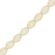 Czech Pinch beads Perlen 5x3mm Chalk white champagne luster 03000/14413